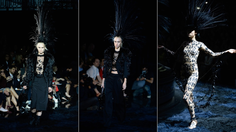 Illustration for article titled Marc Jacobs' Final Show for Louis Vuitton Was a Thing of Dark Beauty